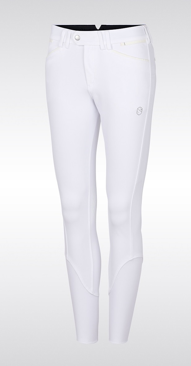 Samshield Damenreithose Turnier "Mathilde" Kniebesatz