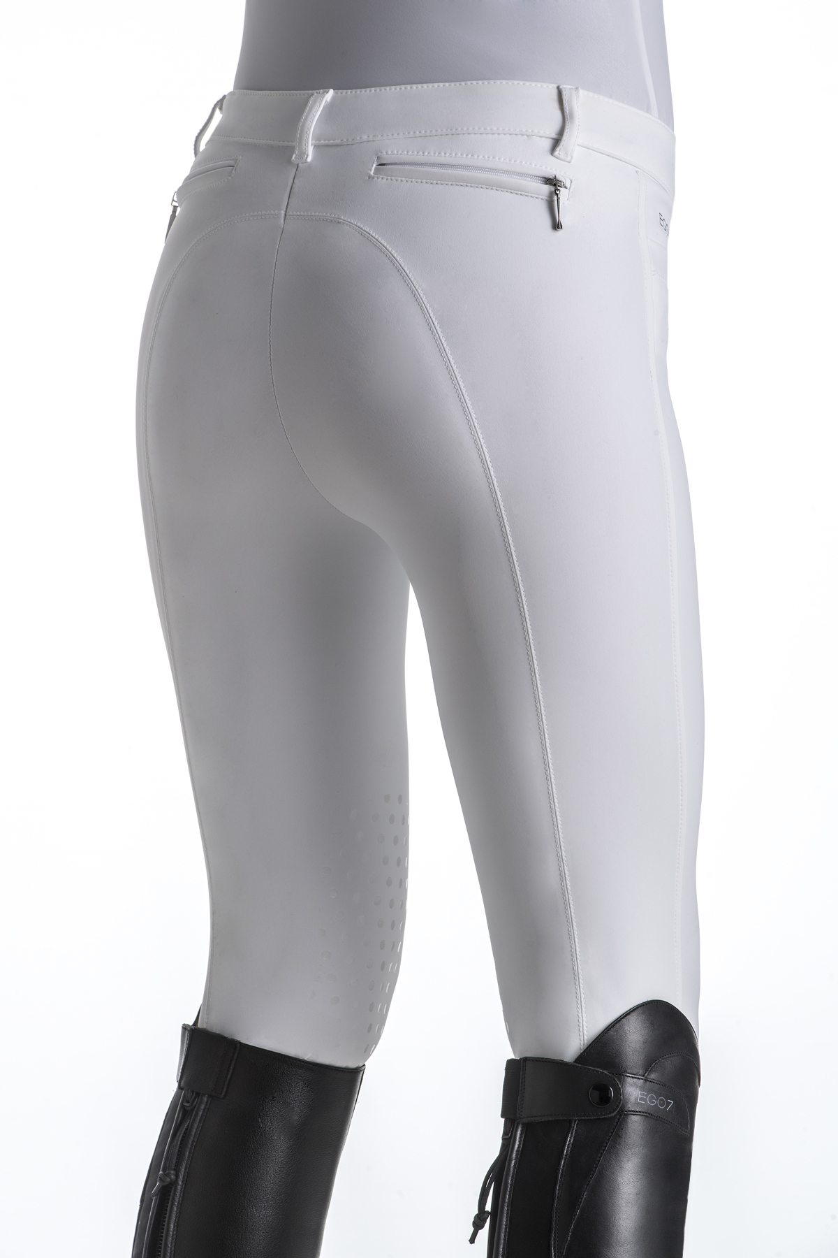EGO7 Reithose Damen EJ "Jumping" weiß