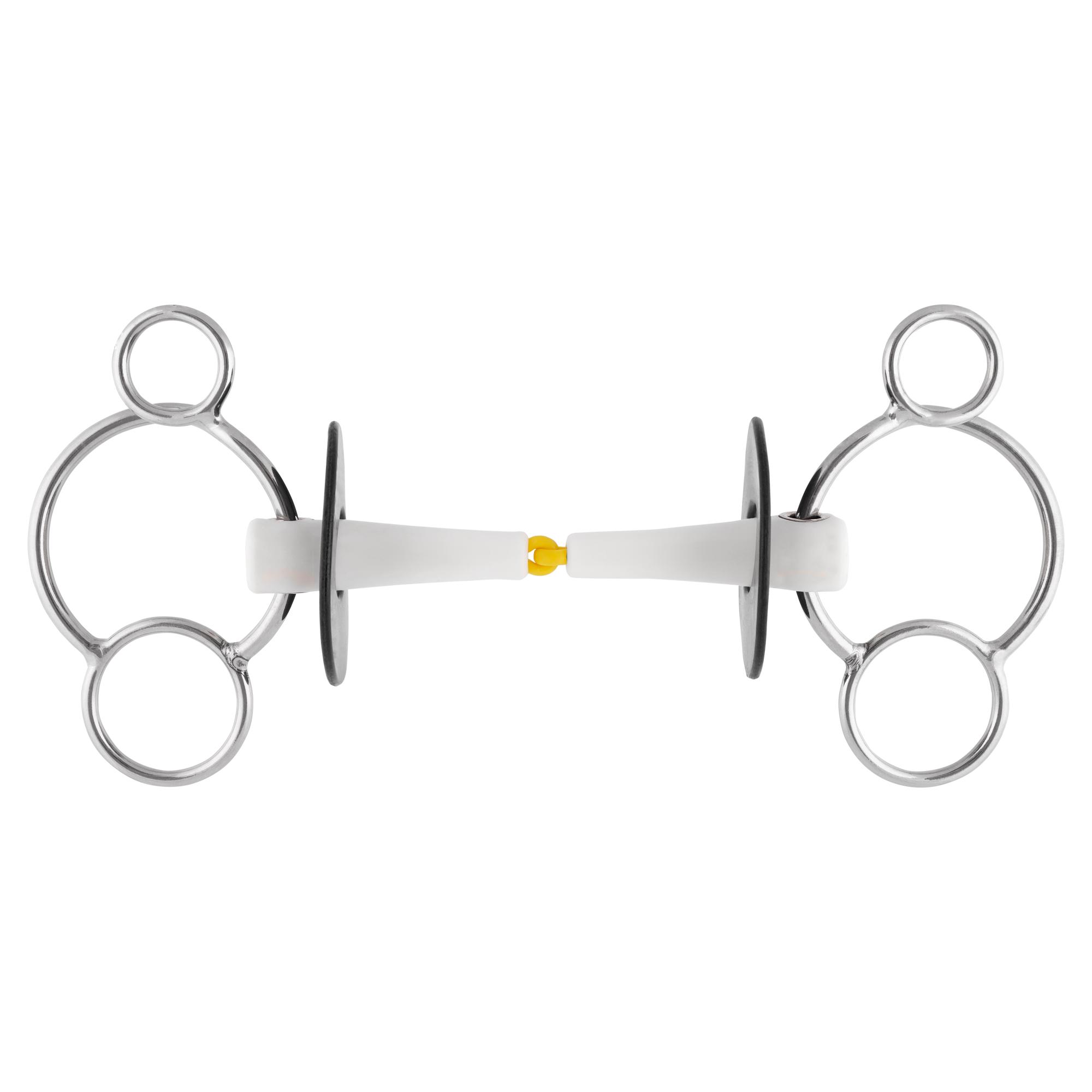 41322_00 Nathe 3-Ring Gebiss 20 mm einfach gebrochen