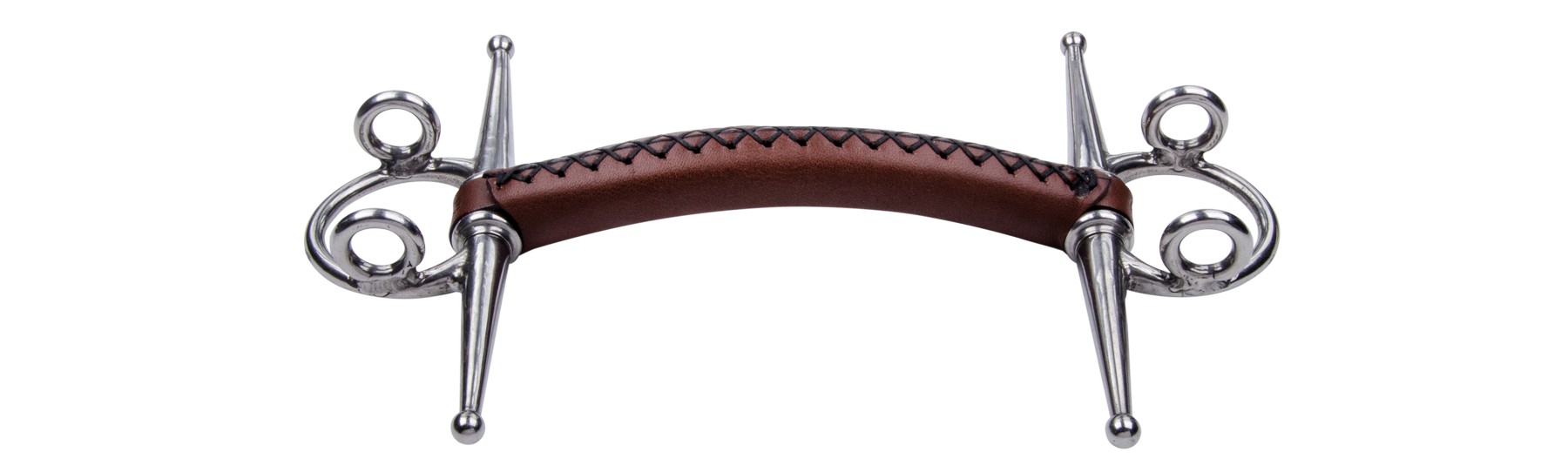 Trust Leder Aufzieh-Schenkeltrense "Straight"