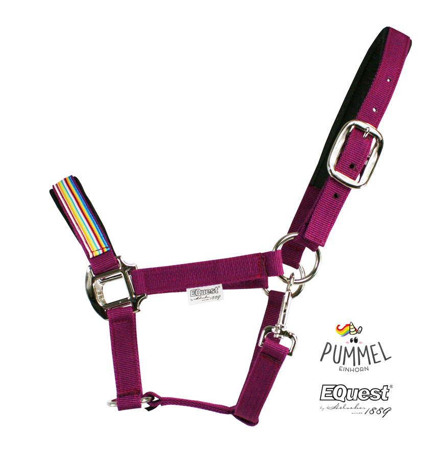 EQuest Halfter Uno Plus FASHION Pummeleinhorn