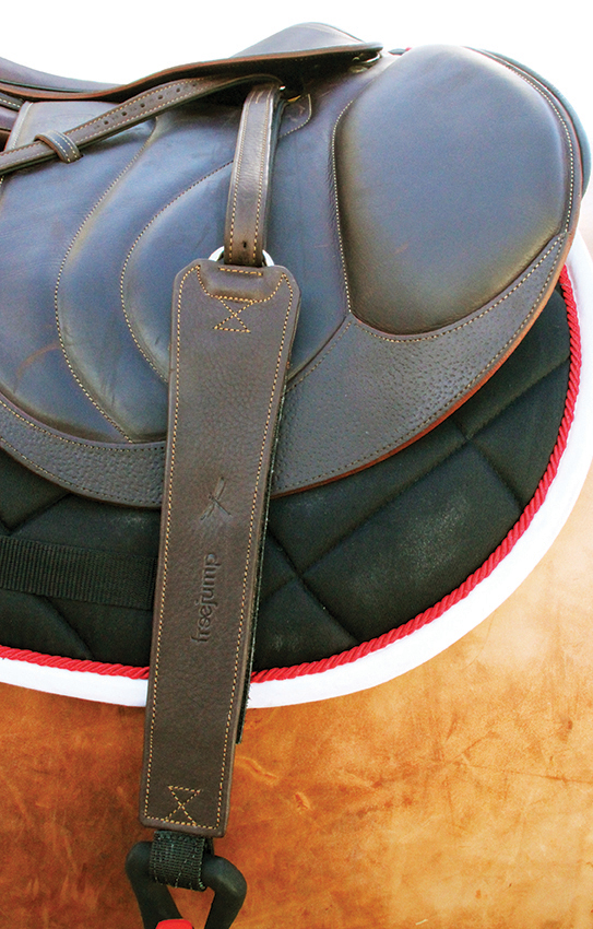 Freejump Steigbügelriemen Leder PRO GRIP