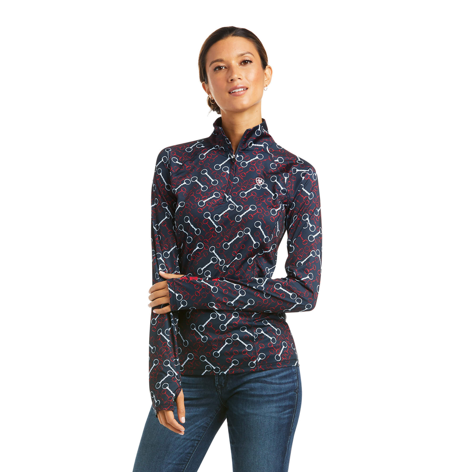 ARIAT Damen Lowell 2.0 1/4 Zip Baselayer