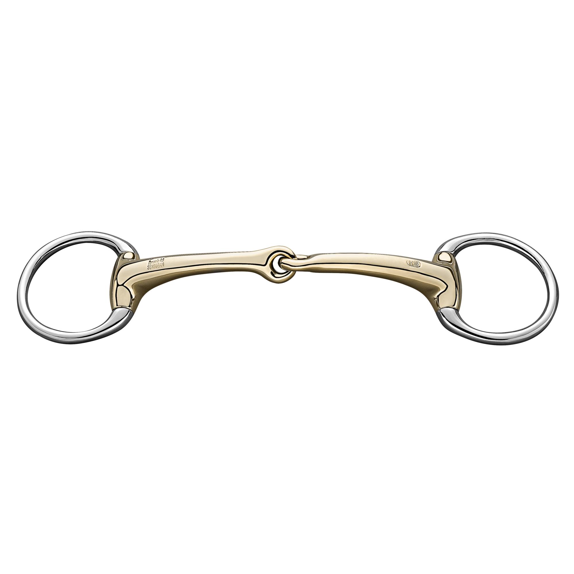 SPRENGER Dynamic RS Olivenkopf Unterlegtrense 14 mm doppelt gebrochen – Sensogan